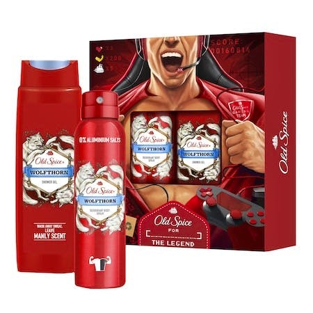 WOLFTHORN Shower Gel Gels Douche Old Spice - Perfumes Club