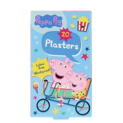Peppa Pig Kids Plasters 20 pcs