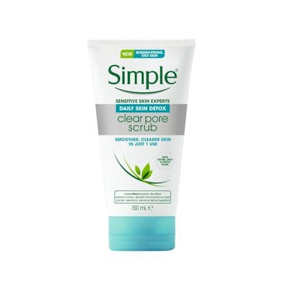 Simple Facial Scrub Clear Pore 150 ml