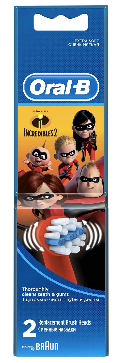 Oral-B Opzetborstels Incredibles 2 St - 5.75 EUR - Luxplus.nl