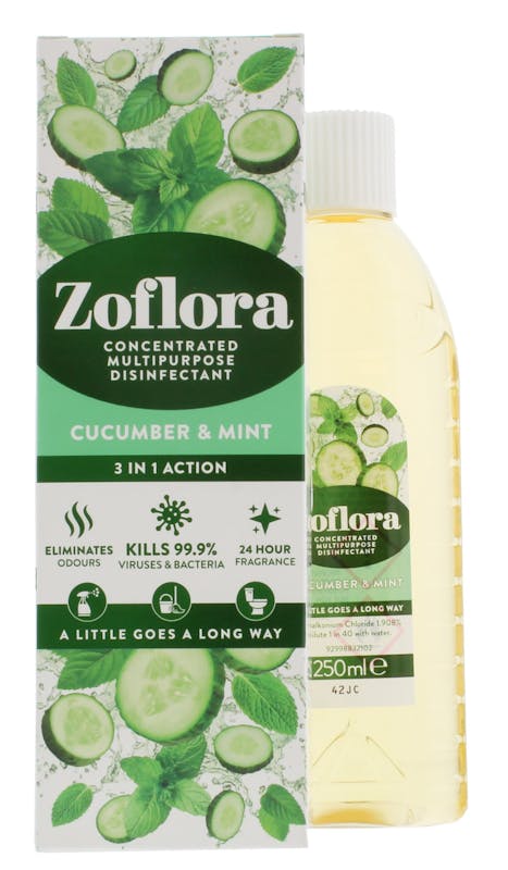 Zoflora Concentrated Disinfectant Cucumber 250 ml