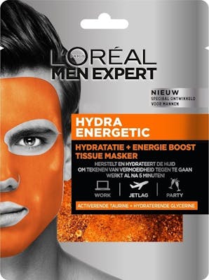 L&#039;Oréal Paris Men Expert Hydra Energetic Tissue Mask 1 stk