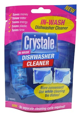 Crystale Inwash Dishwasher Cleaner 2 kpl