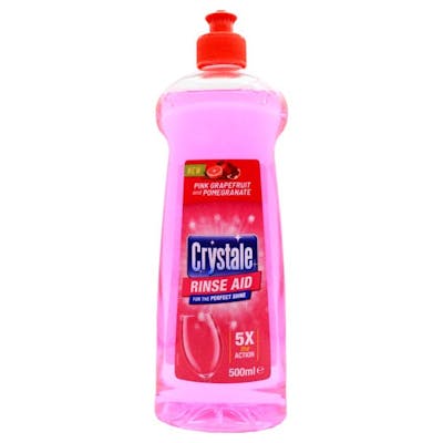 Crystale Dishwash Rinse Aid Pink Grapefruit &amp; Pomegranate 500 ml