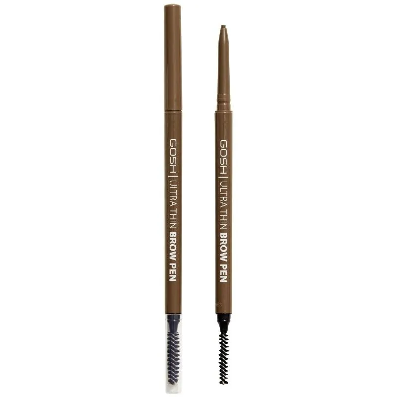 GOSH Ultra Thin Brow Pen 002 Greybrown 1 pcs