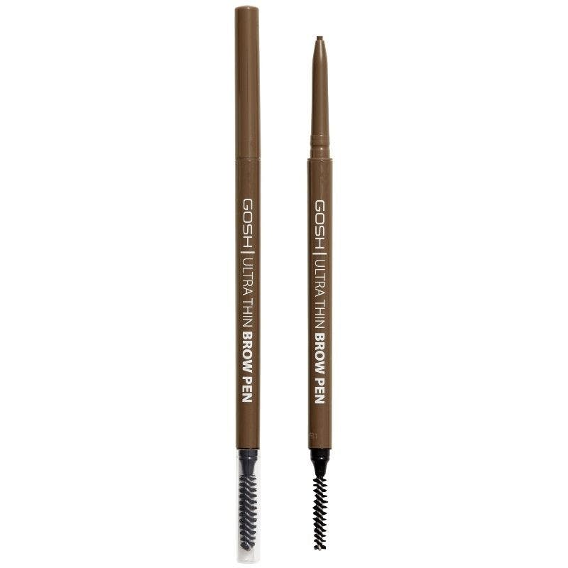 GOSH Ultra Thin Brow Pen 002 Greybrown 1 st