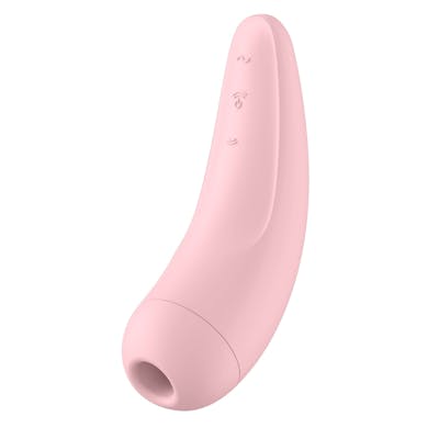 Satisfyer Curvy 2+ Pink Air Pulse Stimulator & Vibration 1 st