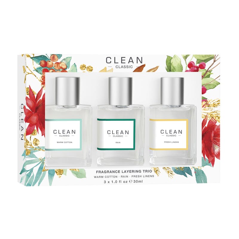 Clean Fragrance Layering Trio Set -tuoksusetti 3 x 30 ml
