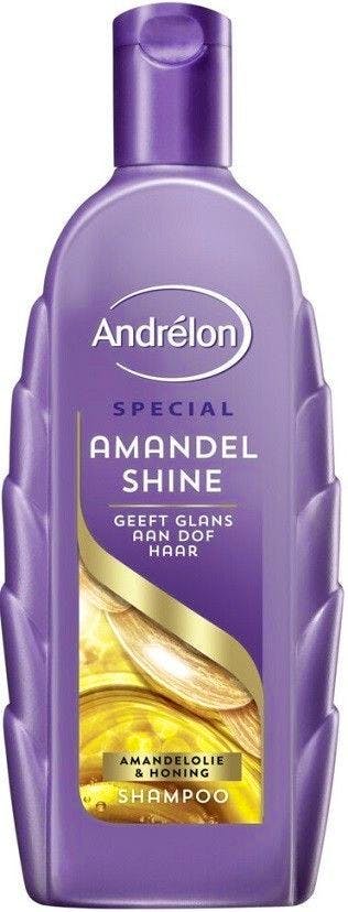 achterlijk persoon Decoratief zoete smaak Andrélon Amandel Shine Shampoo 300 ml - 2.49 EUR - luxplus.be