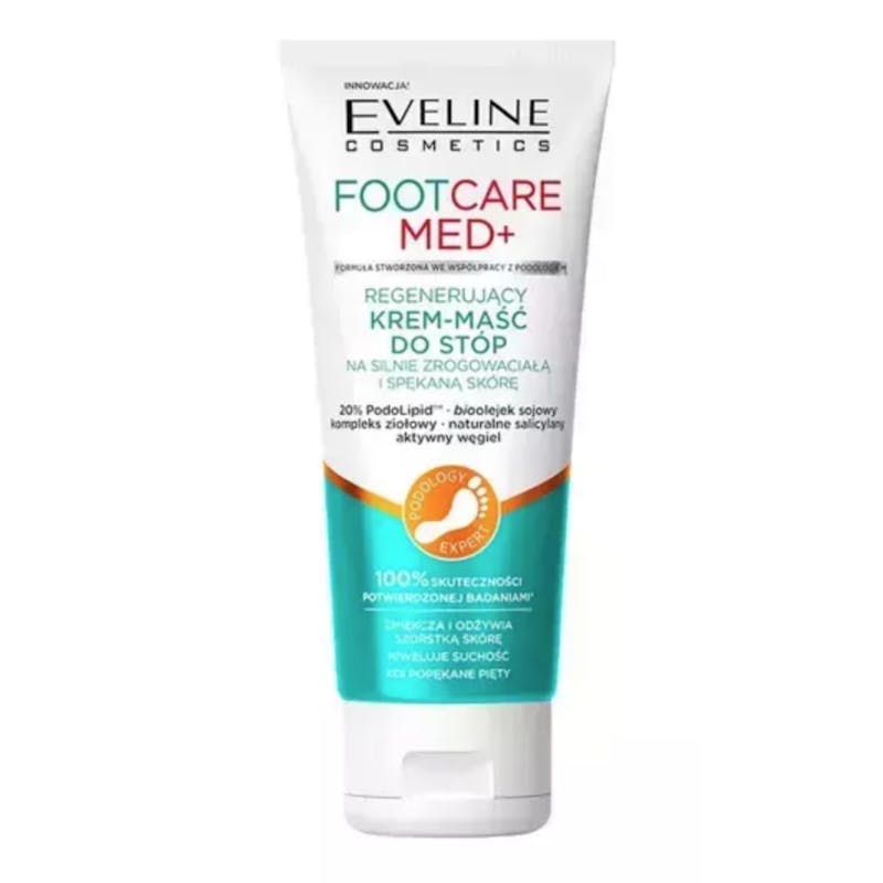 Eveline Foot Care Med+ Foot Cream Ointment For Very Dry Callous And Cracked Skin 100 ml