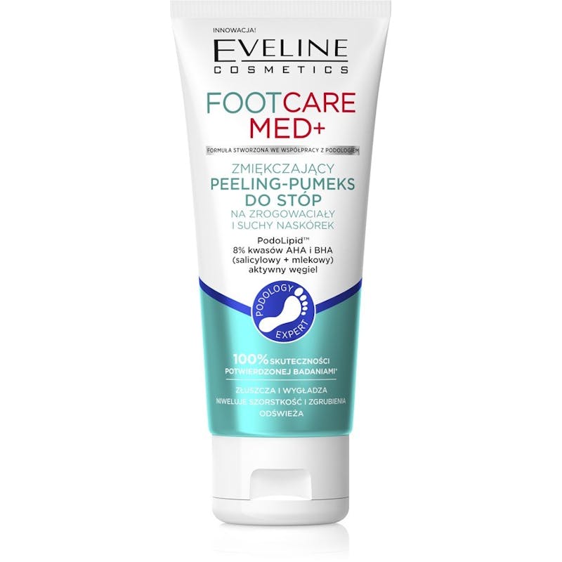 Eveline Foot Care Med+ Foot Scrub Pumice For Callous And Dry Skin 100 ml