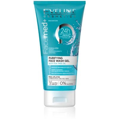 Eveline Facemed+ Purifying Face Wash Gel With Tea Tree Oil 150 ml £2.99