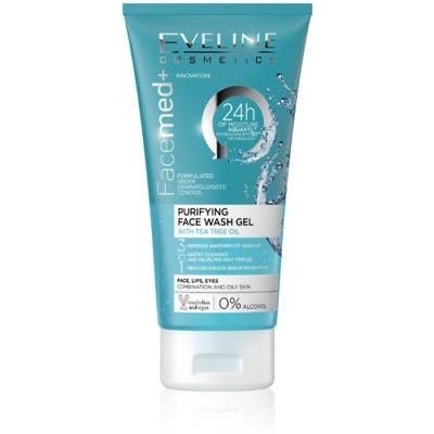 Eveline Facemed+ Purifying Face Wash Gel With Tea Tree Oil 150 ml