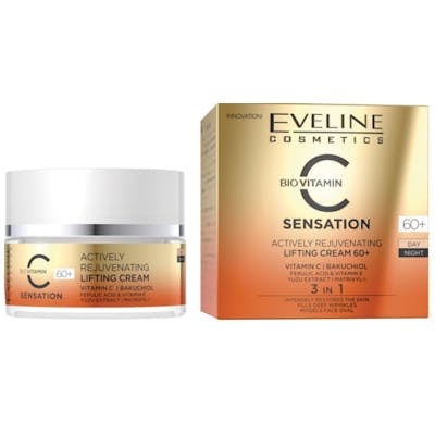 Eveline C Sensation Actively Rejuvenating Lifting Day &amp; Night Cream 60+ 50 ml
