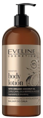 Eveline Organic Gold Regenerating &amp; Smoothing Nourishing Body Lotion 500 ml