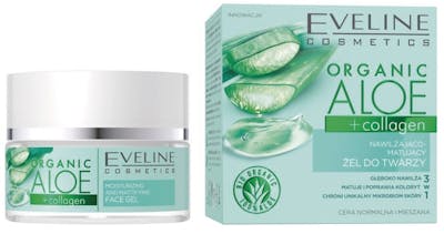 Eveline Organic Aloe &amp; Collagen Moisturizing &amp; Mattifying Face Gel 50 ml
