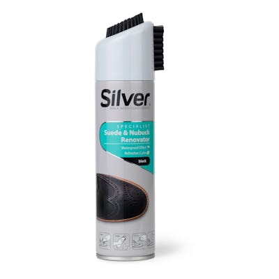Silver Specialist Suede &amp; Nubuck Black Renovator 250 ml