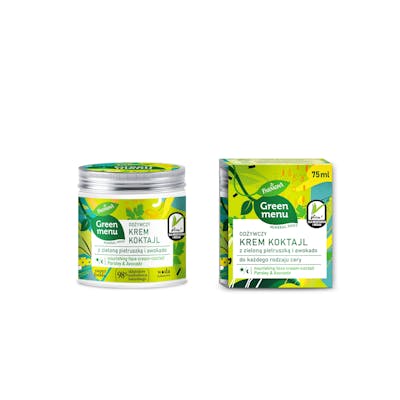 Farmona Green Menu Nourishing Face Cream With Parsley And Avocado 75 ml
