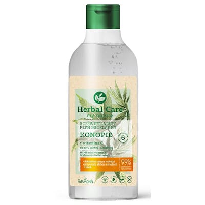 Herbal Care Hemp Brightening Micellar Water With Vitamin C 400 ml