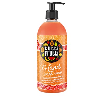 Tutti Frutti Orange &amp; Strawberry Hand Wash Soap 500 ml