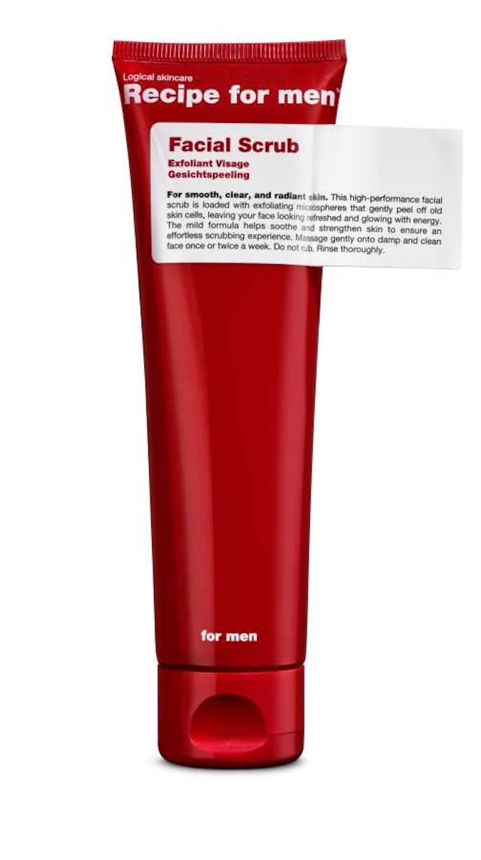 Recipe For Men Facial Scrub 100 ml