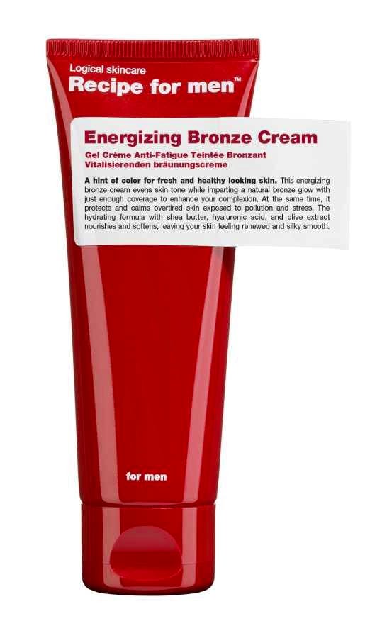 Recipe For Men Energizing Bronze Cream 75 ml