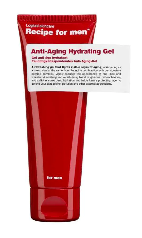 Recipe For Men Anti-Aging Hydrating Gel 75 ml