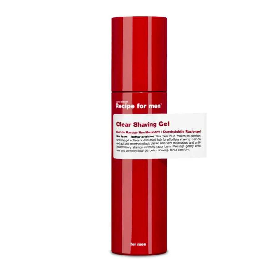 Recipe For Men Clear Shaving Gel 100 ml
