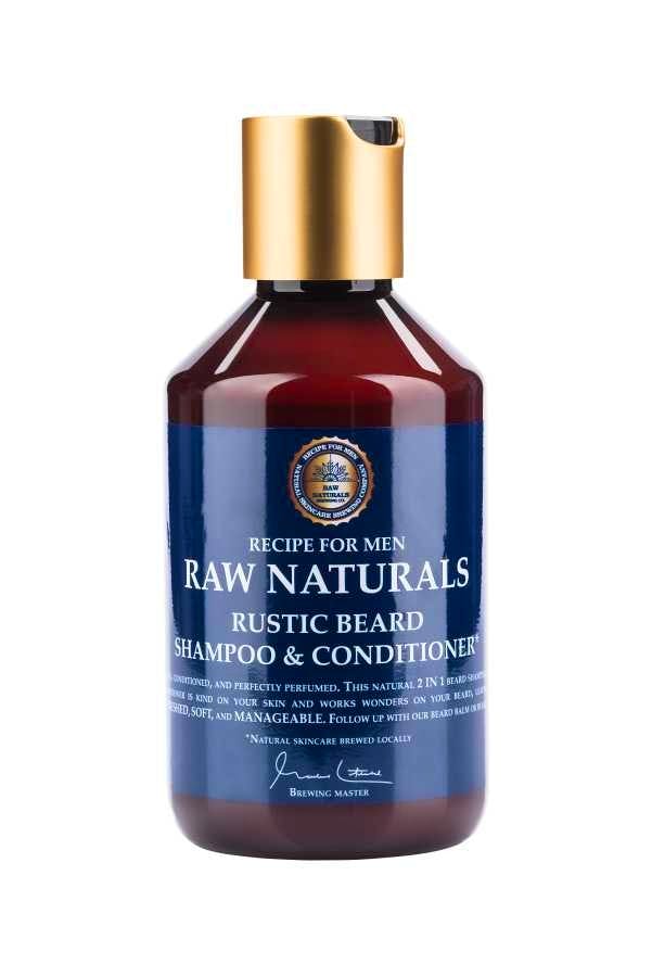 Raw Naturals Rustic Beard Shampoo & Conditioner 250 ml