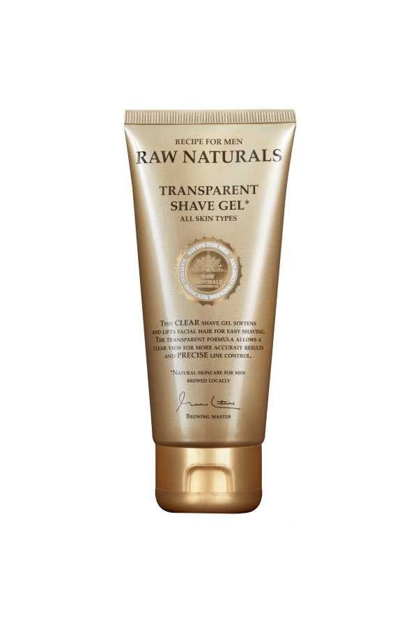 Raw Naturals Transparent Shave Gel 100 ml