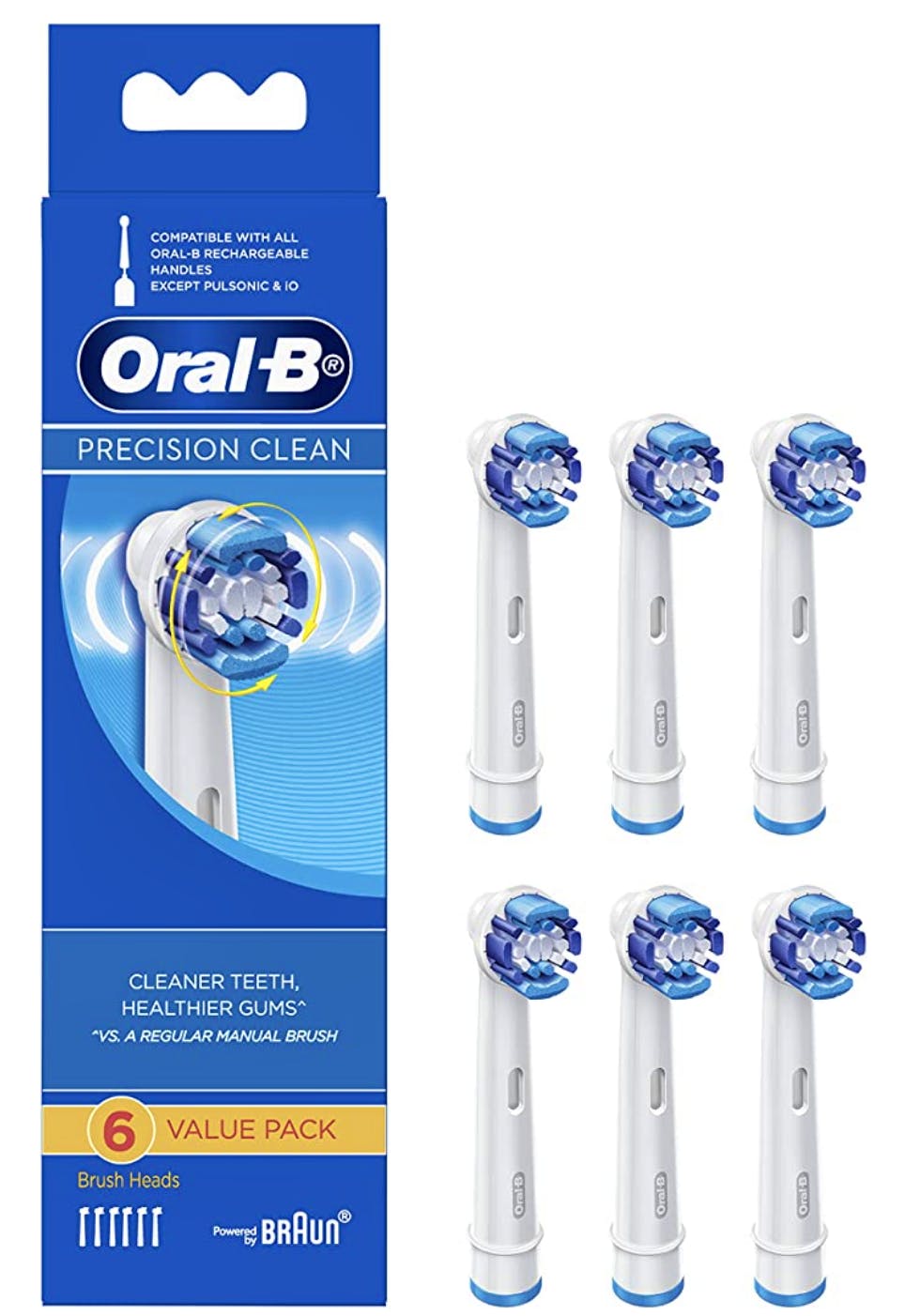 Oral-B Precision Clean 6 St - 19.99 EUR - Luxplus.nl