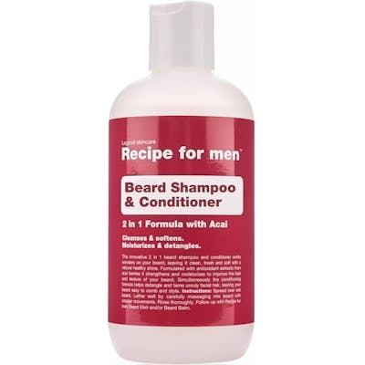 Recipe For Men Beard Shampoo &amp; Conditioner 250 ml
