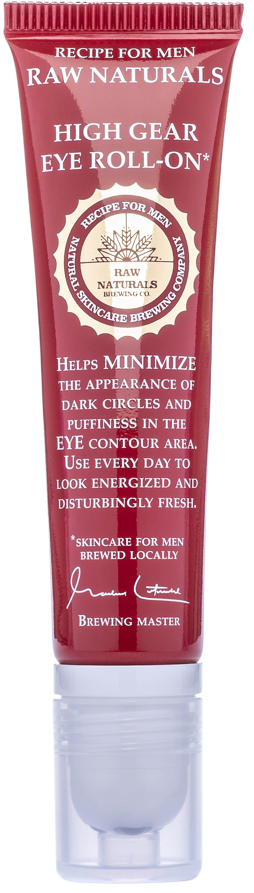 Raw Naturals High Gear Eye Roll On For Men 15 ml