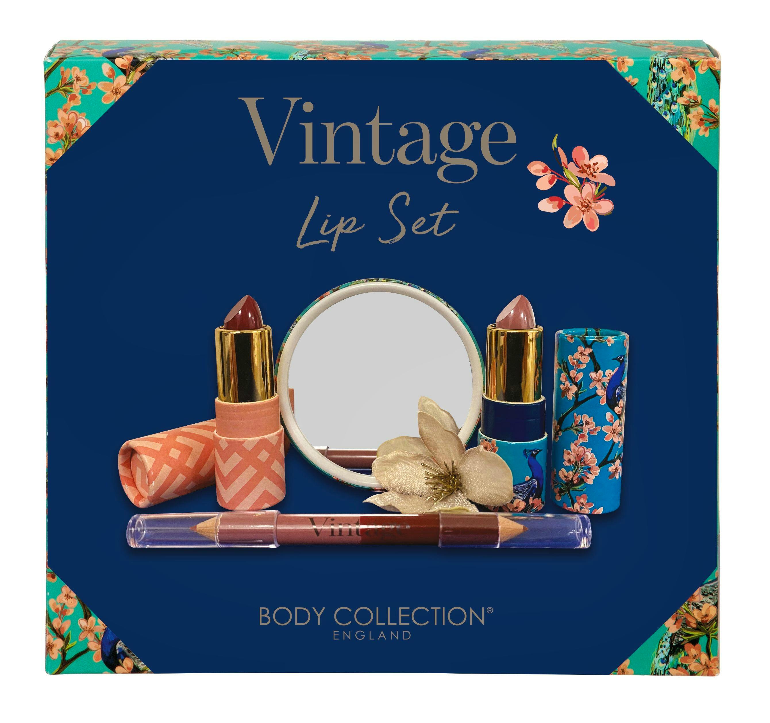 Body Collection Vintage Lips Set 2 x 7 g + 2 pcs 39.95 kr + Fri Frakt