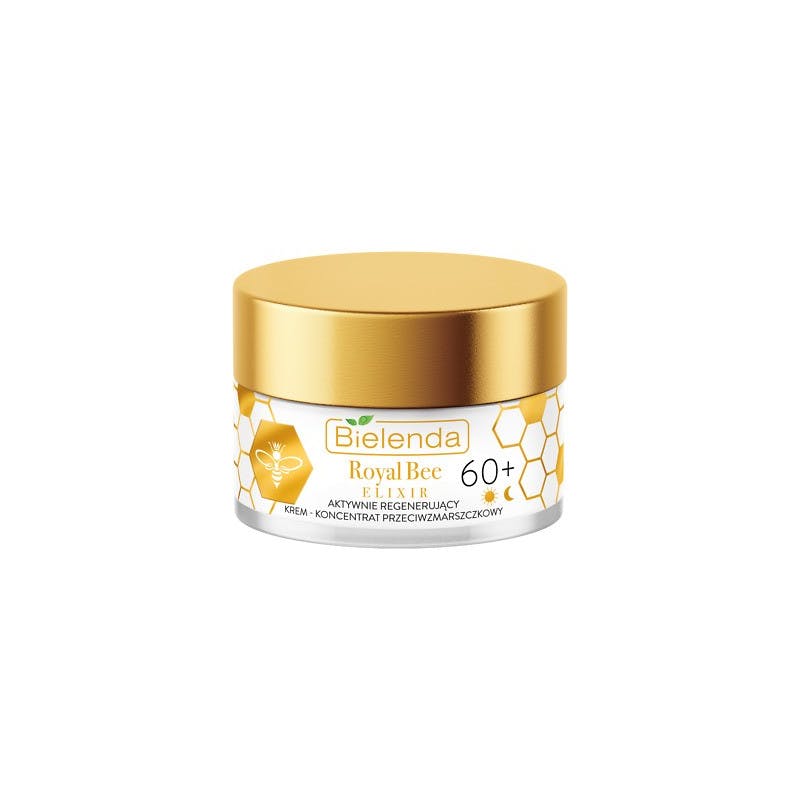 Bielenda Royal Bee Elixir Actively Regenerating Face Cream Anti Wrinkle Concentrate 60+ Day &amp; Night 50 ml