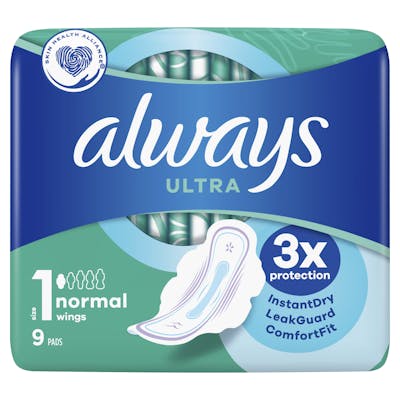 Always Ultra Normal Pads 9 st