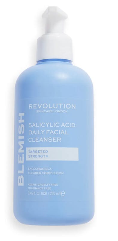 Revolution Skincare Blemish Targeting Salicylic Acid Facial Gel Cleanser 250 ml