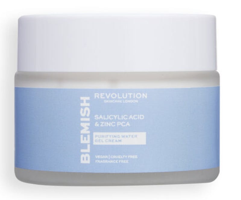 Revolution Skincare Salicylic Acid &amp; Zinc PCA Purifying Water Gel Cream 50 ml