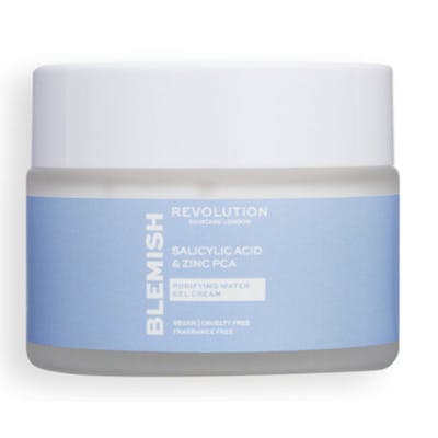 Revolution Skincare Salicylic Acid &amp; Zinc PCA Purifying Water Gel Cream 50 ml