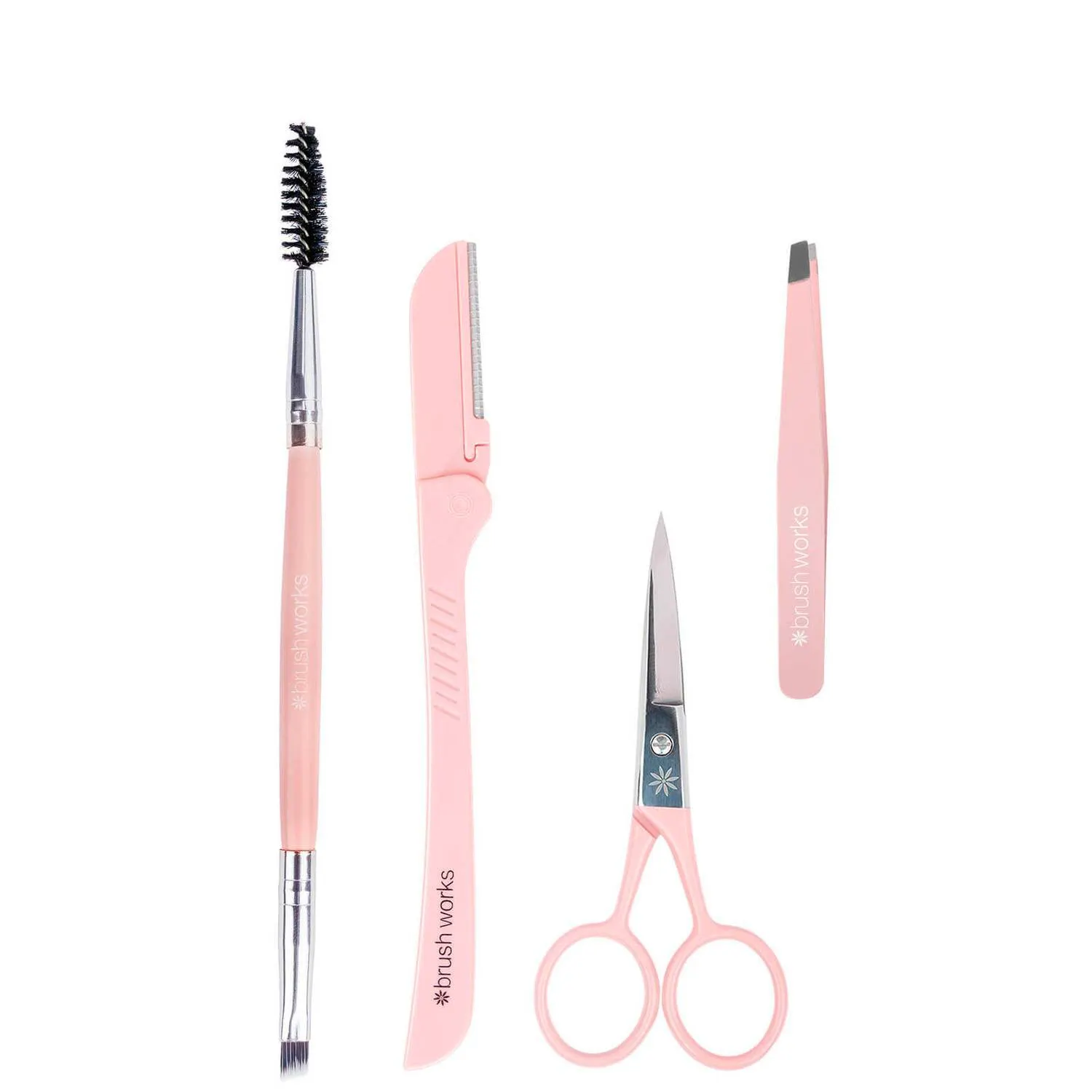 Brushworks Perfect Brows Set 4 st