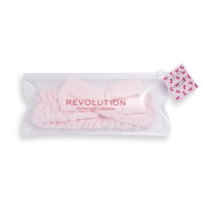 Revolution Skincare Pretty Pink Bow Headband 1 st