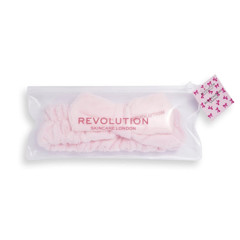 Revolution Skincare Pretty Pink Bow Headband 1 st