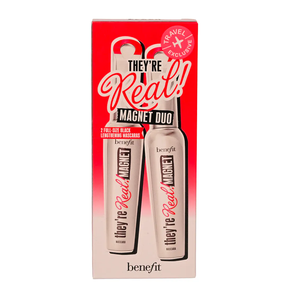 Benefit They're Real Magnet Mascara Duo 2.0 Black 2 pcs