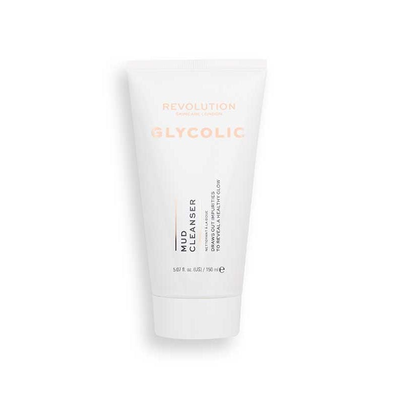 Revolution Makeup Skincare Glycolic Acid Glow Mud Cleanser 150 ml