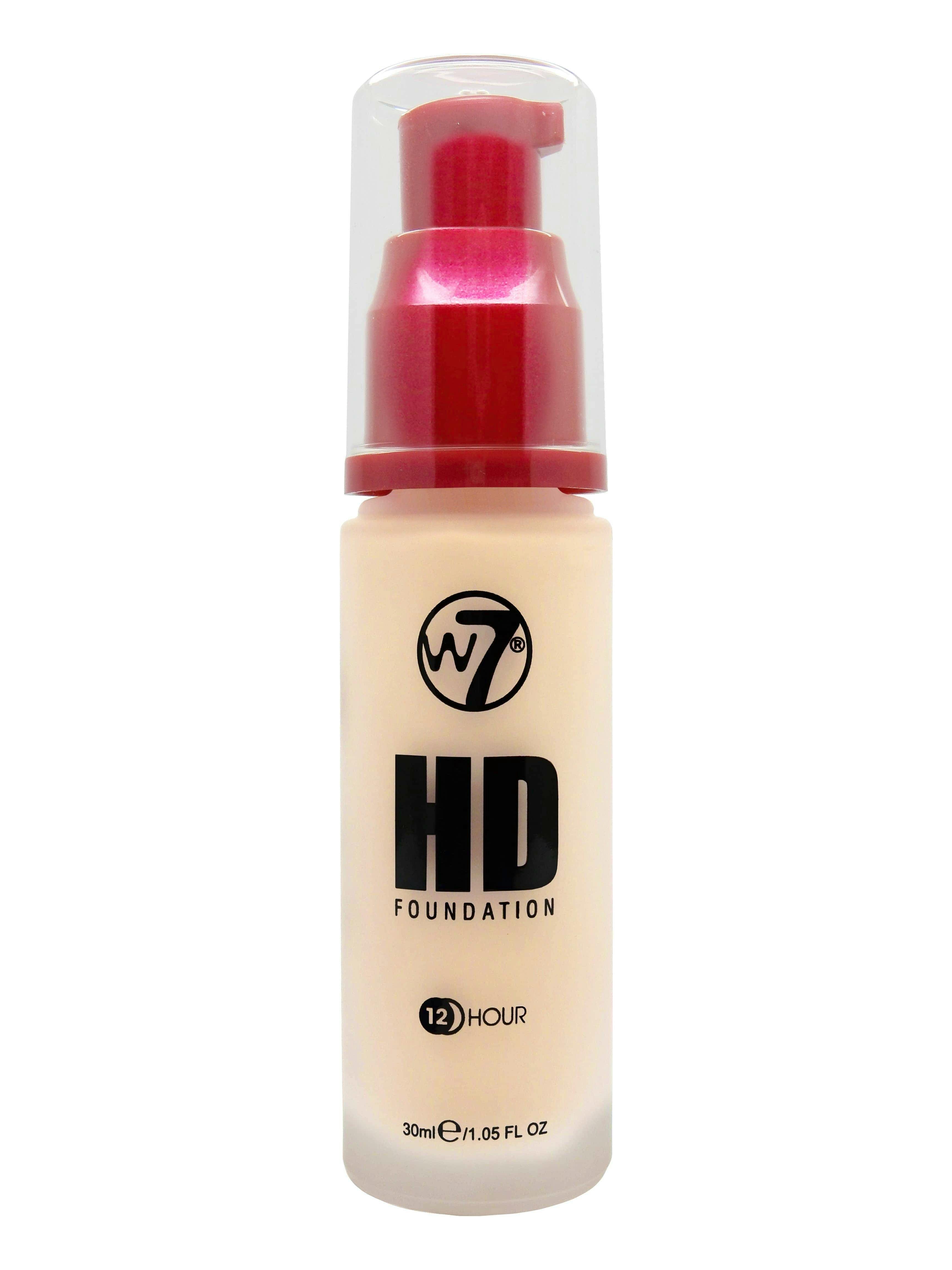W7 HD Foundation Rose Ivory 30 ml