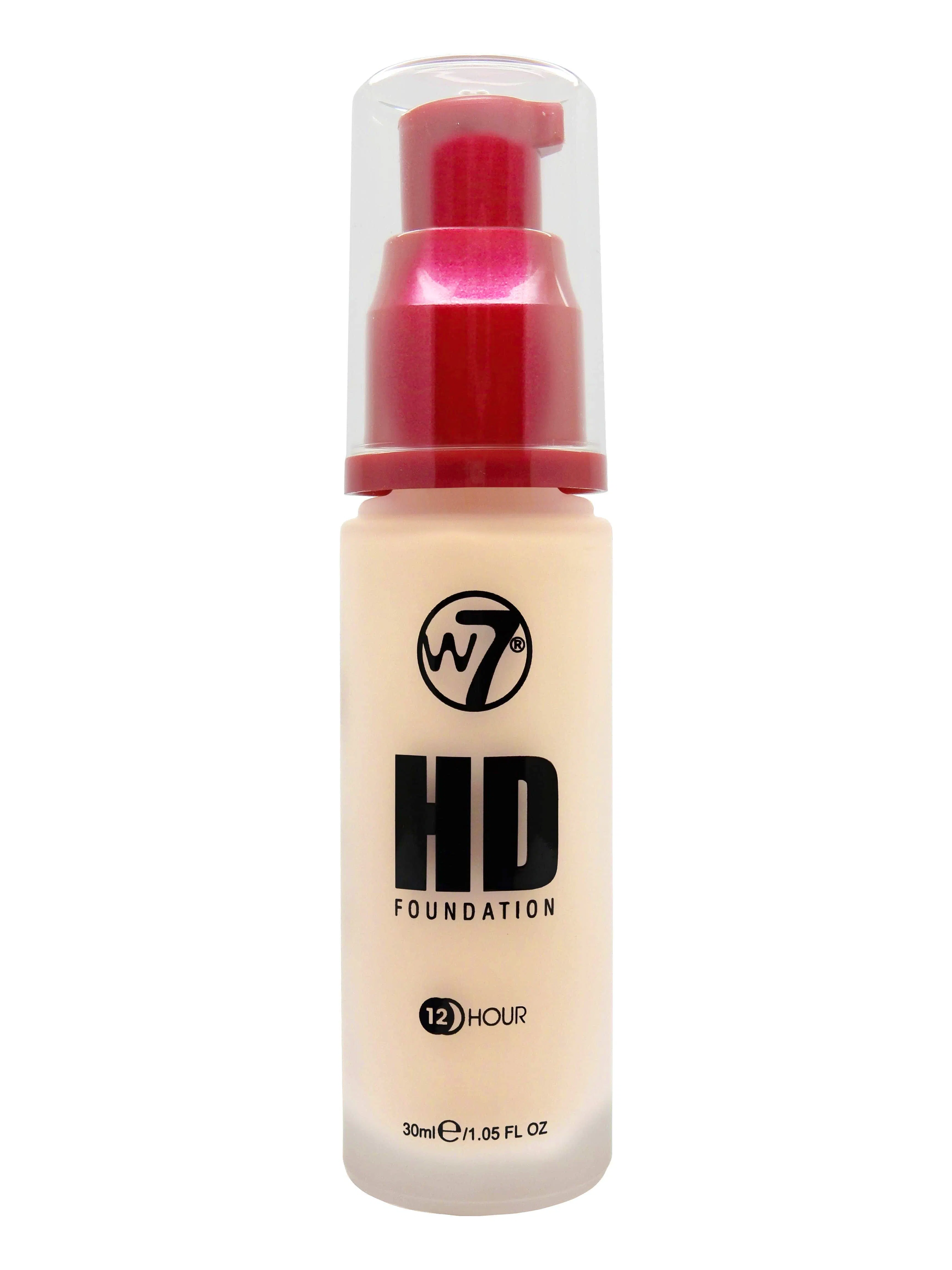 W7 HD Foundation Rose Ivory 30 ml