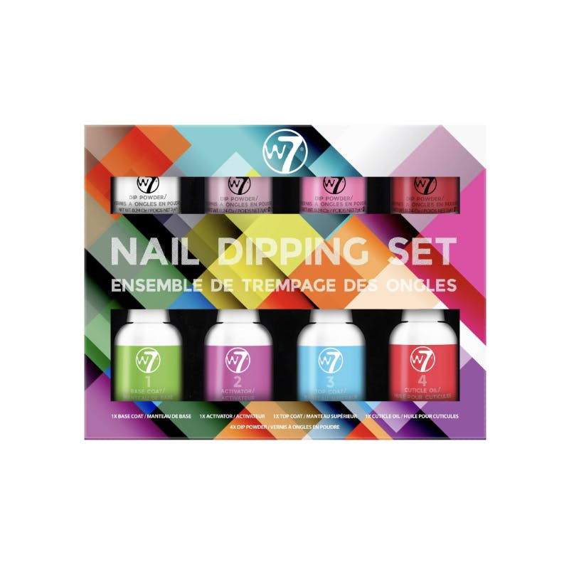 W7 Nail Dipping Set 8 stk