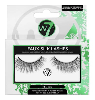 W7 Faux Silk Lashes Nemesis 1 paar