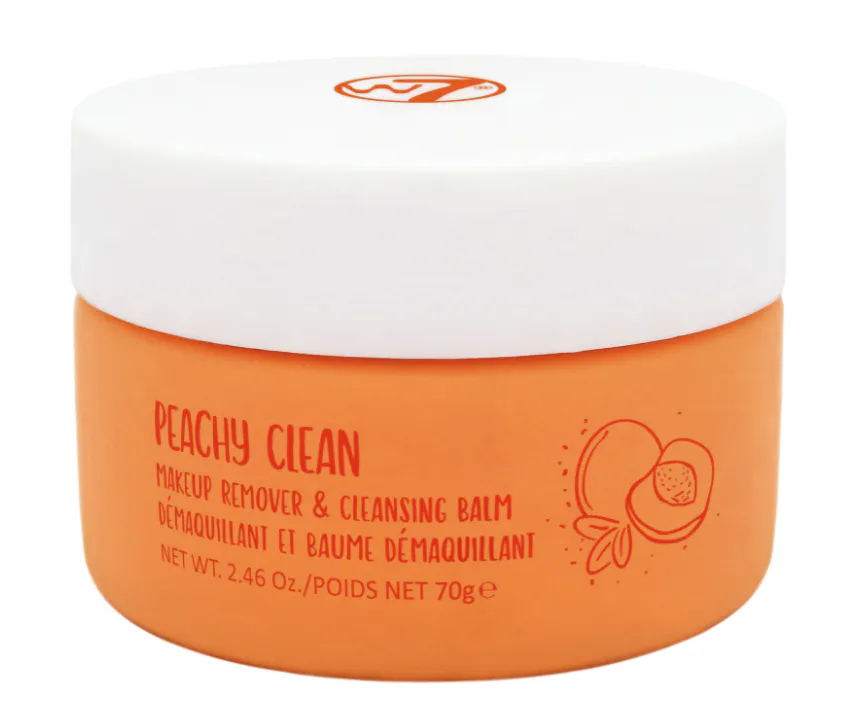 W7 Peachy Clean Makeup Remover and Cleansing Balm 70 g