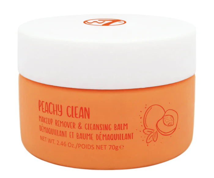 W7 Peachy Clean Makeup Remover and Cleansing Balm 70 g